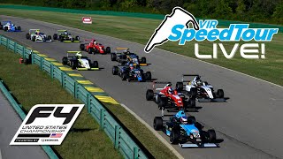 F4 US at VIR 2023 🏁 Race 3 Full Race [upl. by Ahsiekram]