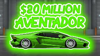 I BUILT a LAMBORGHINI AVENTADOR in PIXEL CAR RACER  Pixel Car Racer [upl. by Ade]