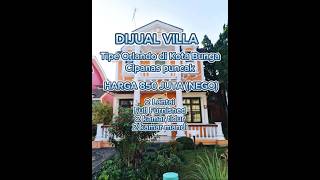 DIJUAL VILLA 850 JUTA NEGO DI KOTA BUNGA CIPANAS PUNCAK [upl. by Kenneth]