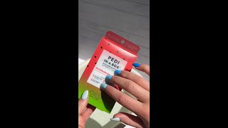 SATISFYING ASMR PEDICURE 🦶🔊shorts asmr asmrsounds oddlysatisfying [upl. by Friedly]