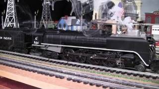 MTH Premier UP FEF 484 OGauge Steam Locomotive in True HD 1080p [upl. by Atsyrt]