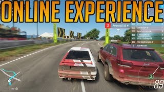 Forza Horizon 4 My First Online Multiplayer Experience [upl. by Metsky]