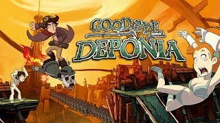 Goodbye Deponia Addio Deponia First 31 Minutes on Nintendo Switch  First Look  Gameplay ITA [upl. by Thetisa477]