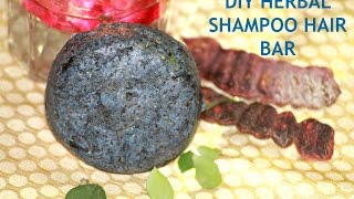 DIY Herbal Shampoo Bar For Healthy Hair AntiHair Fall Anti Dandruff Prevents Greying [upl. by Michel]