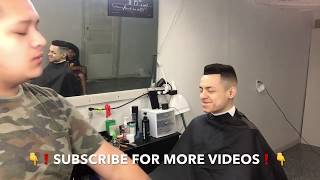 💈SIMPLE FREESTYLE HAIRCUT CROSS DESIGN💈❗️MUST SEE❗️ [upl. by Ateuqram]