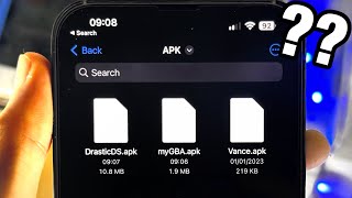 Can You Install APK Files on iOS  iPhone no [upl. by Asyram68]