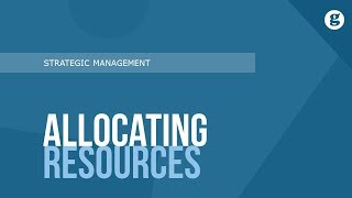 Allocating Resources [upl. by Bendicty]