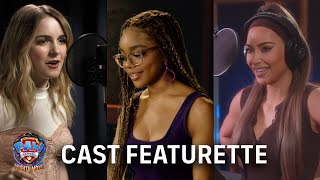 PAW Patrol The Mighty Movie  quotBehind the Voicesquot Cast Featurette 2023 Movie [upl. by Atter]