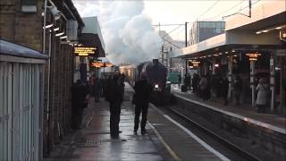 LNER Class A4 4464 Bittern passes Finsbury Park [upl. by Black206]