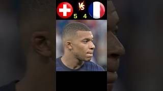 Mbappe last mis penalty France 🆚 Switzerland Euro 2020 Final Penalty Shootout Highlights shorts [upl. by Trip]