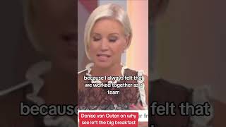 Denise van Outen on why see left the big breakfast clips denisevanouten bigbreakfast channel4 [upl. by Akcire692]