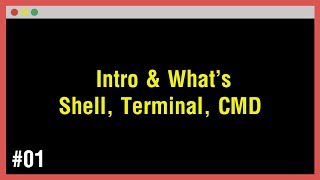 Arabic Learn Command Line 01  Intro and Whats Shell Terminal CMD [upl. by Conney854]