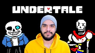 JOGANDO UNDERTALE PELA PRIMEIRA VEZ PARTE 2 [upl. by Yelwah]