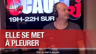 Elle se met à pleurer  CCauet sur NRJ [upl. by Merrile476]