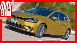 Fahrbericht VW Golf 7 Facelift 2017  Erste Fahrt im neuen Golf  FahrberichtReviewTest [upl. by Patty]