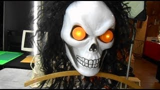 Creepy Animated DIY Halloween Prop Build  Part 1 [upl. by Assiron]