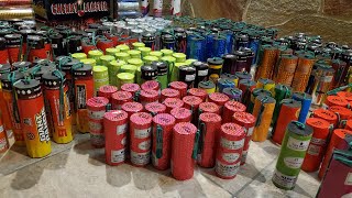 2023 Canister Shell Fireworks Stash [upl. by Painter241]