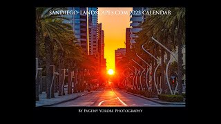 2025 Calendar Of San Diego Landscape Photography [upl. by Klump]