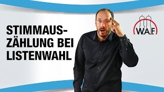 Listenwahl Wie geht die Stimmenauszählung  Betriebsrat Video [upl. by Kendyl]