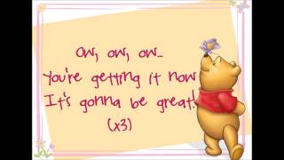 Its Gonna be Great Lyrics Winnie the Pooh HD [upl. by Eelsha]