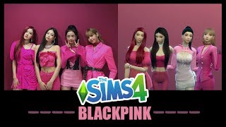 The Sims 4 สร้างซิมส์ BLACKPINK  DDUDU DDUDU ชุดที่ Music Core  CC Links [upl. by Eissoj]