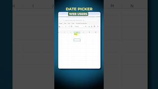 Master excel web date picker in seconds  no more manual date entry [upl. by Philly]