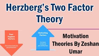 Hertzberg two factor Theory of motivation by Zeshan Umar [upl. by Bunce]