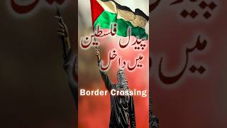 Border Crossing from israel to palestine [upl. by Nadab]