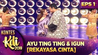 BEST PERFORMANCE AYU TING TING amp IVAN GUNAWAN REKAYASA CINTA  KONTES KDI EPS 1 227 [upl. by Zertnom]