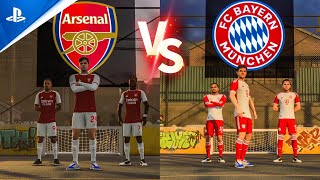 FC 24  VOLTA  Arsenal vs Bayern Munich  4K [upl. by Eet]