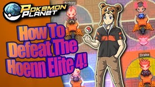 Pokemon Planet  Hoenn Elite 4 guide [upl. by Kantos]