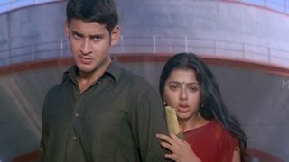 Okkadu Telugu Movie Scenes  Bhumika Chawla Challenges Prakash Raj [upl. by Randi555]