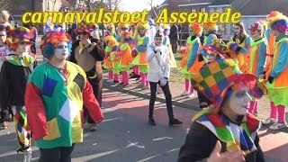 Grote Optocht van Assenede  Carnavalsstoet Assenede 2018 [upl. by Hsinam]