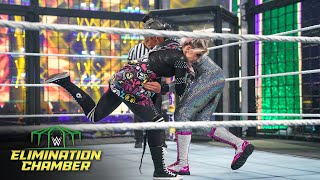 Alexa Bliss bursts back into action WWE Elimination Chamber 2022 WWE Network Exclusive [upl. by Ragde]