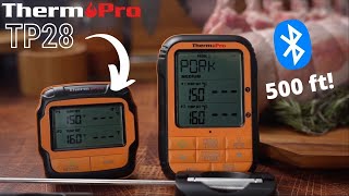 ThermoPro TP28  The Wireless Meat Thermometer That Goes ALL 500 FEET [upl. by Mariya]