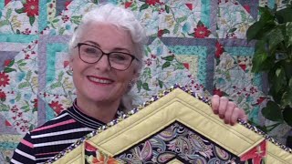 How to bind quilts with unusual angles [upl. by Cilla241]