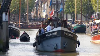 Vertrek WillemMarie uit de Wolwevershaven [upl. by Navlys]