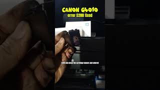 canon error 5200 fix printer [upl. by Glanti]