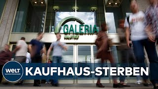 Filialschließungen Galeria Karstadt Kaufhof will 62 Häuser schließen [upl. by Valle696]