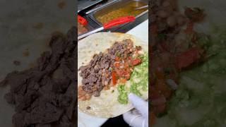 Rate this CARNE ASADA BURRITO 110 carneasada burritos foodchallenge [upl. by Charissa]