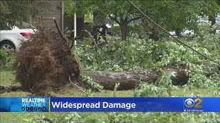 Storms Cause Widespread Damage In Channahon Minooka [upl. by Nahshon]