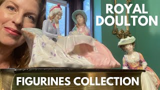 My vintage hand painted Royal Doulton Figurines Collection [upl. by Eiramyelhsa]