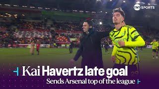 £60 million down the drain Kai Havertz scores again 😍🎶 ABSOLUTE SCENES as Arsenal back on top 😎 [upl. by Botzow]