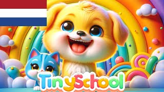 Regenboog Avontuur amp De Vermiste Puppies  Kinderen Voorleesboek  TinySchool [upl. by Arba361]