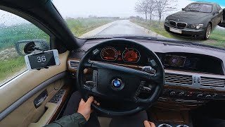 BMW 730d E65 2006 231HP  POV Test Drive [upl. by Efar40]