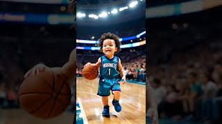 nba rookies cute babies shorts nba [upl. by Felicie437]