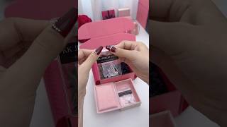 Unboxing jewelry boxfypシ゚kbeautyreviewmakeupproductspinkbeautyproductskbeautyhaulviralreels [upl. by Burrus83]