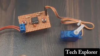 Servo motor tester  New Electronic Project with tutorial  Step by step procedure [upl. by Carina836]