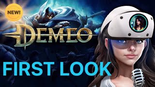 Demeo VR  My First Look  PSVR2 Gameplay [upl. by Eiffub]