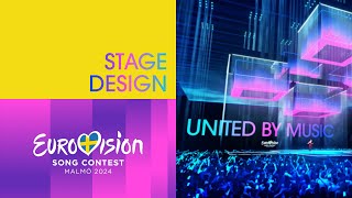 First look at the Eurovision 2024 stage  UnitedByMusic [upl. by Ezzo]